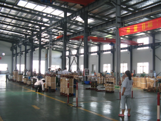 黄石变压器生产车间